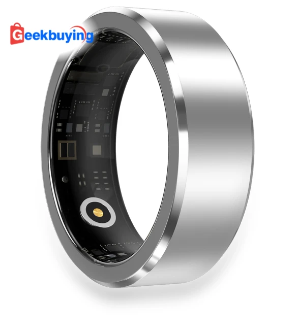 Smart Ring Health Tracker - Silver — Smartwatches and Fitness Trackers