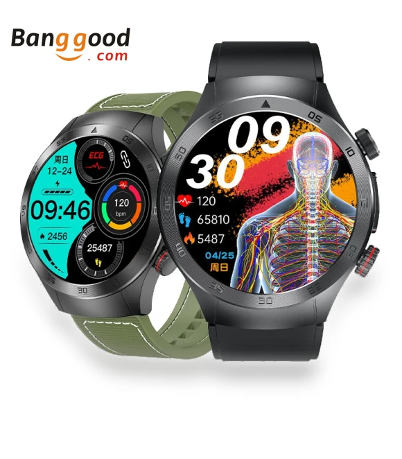 Smart Watch with Laser Therapy and Health Monitoring — Smartwatches and Fitness Trackers