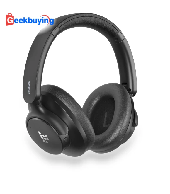 SOUNFII Q20S Hybrid ANC Wireless Headphones - Black — Headphones by Tronsmart