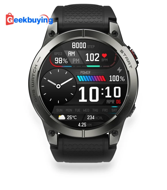 Stratos 3 GPS Smartwatch with Voice Calling — Smartwatches and Fitness Trackers by Zeblaze