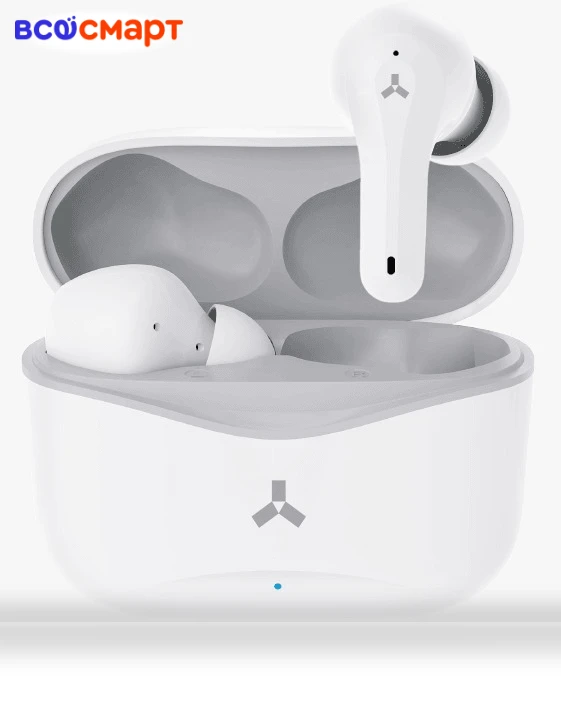 Tornado TWS White Wireless Earbuds — Headphones by Accesstyle