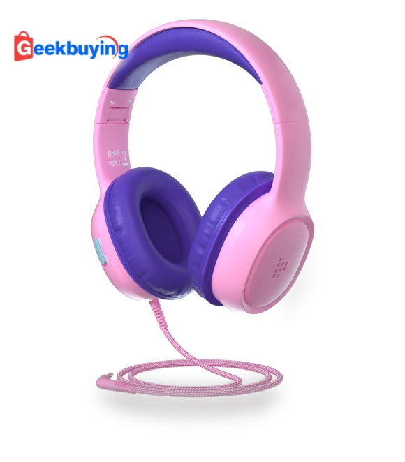 Wired Kids Headphones - Pink — Headphones by Tronsmart