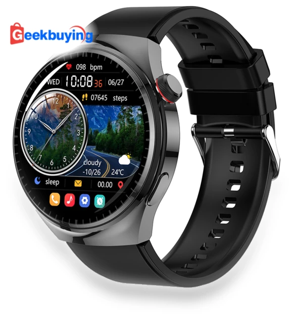 1.6-inch IPS HD Smartwatch with Bluetooth Calling and Health Monitoring — Smartwatches and Fitness Trackers by LEMFO