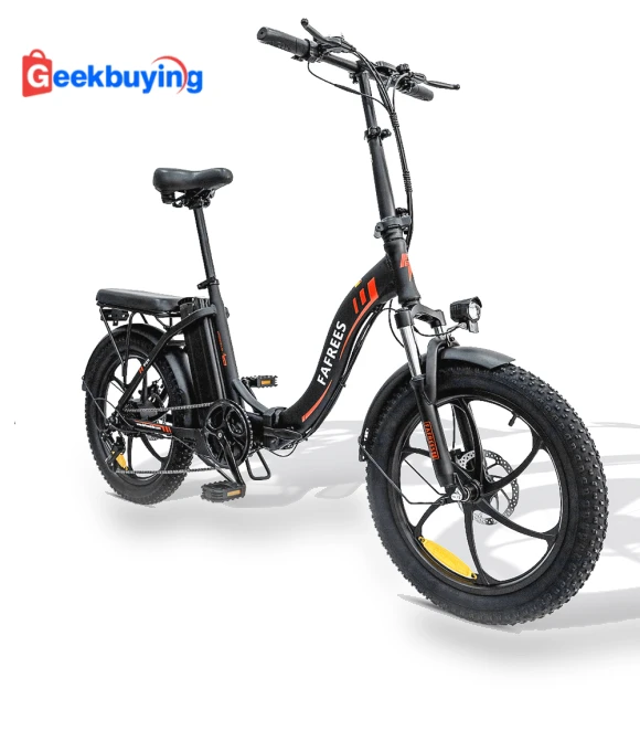 20-inch Folding Electric Bike with 7-Speed Gears — Bikes by Fafrees