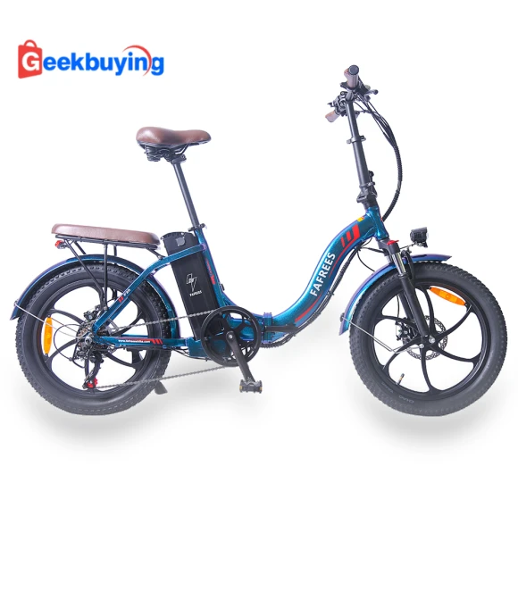 20-inch Folding Electric Fat Tire Bike with 150KM Range — Bikes by Fafrees