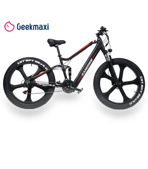 26" Fat Tire Electric Bike with 1000W Motor — Bikes by RANDRIDE