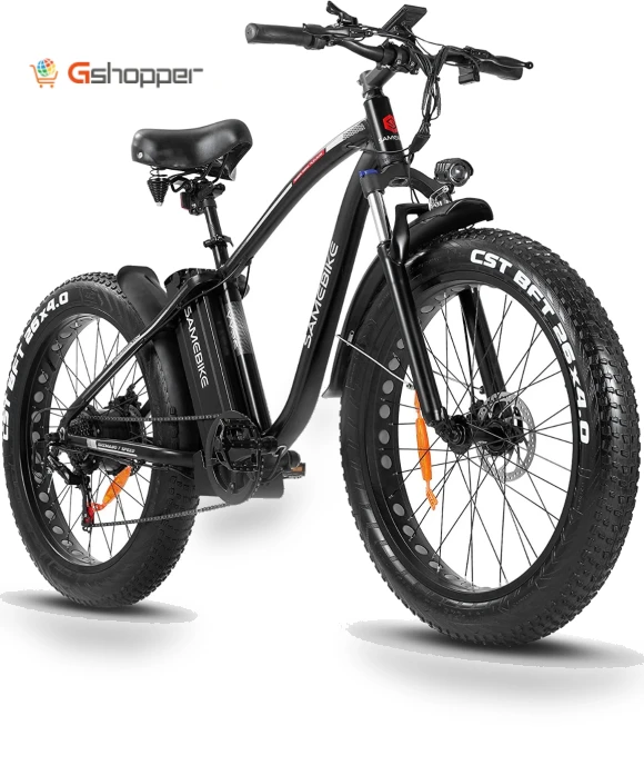 26-inch Fat Tire Electric Mountain Bike — Bikes by SAMEBIKE