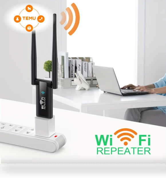 300Mbps WiFi Range Extender with USB — Soundbars