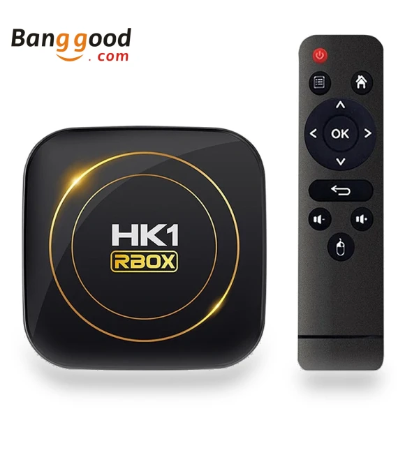 4GB/64GB Android TV Box with 8K Support — TVs by HK1