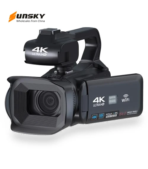 4K Digital Video Camera with 4-Inch Touch Screen — Accessories