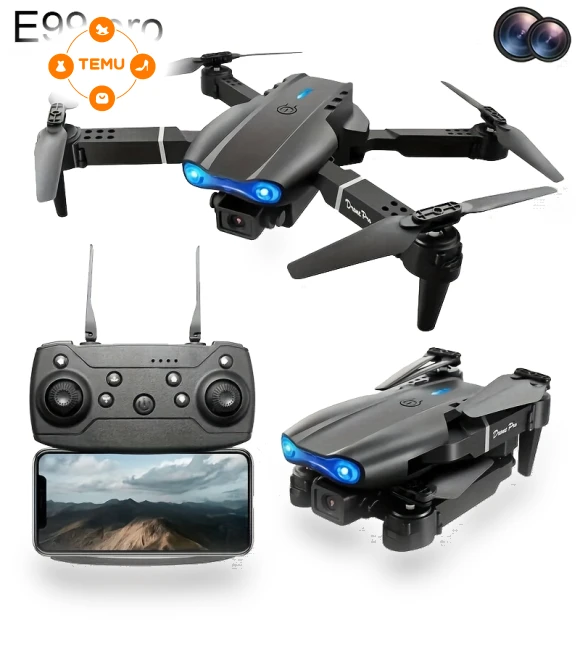 4K Dual Camera Foldable Drone with Height Hold — Robots and Drones by GoolRC