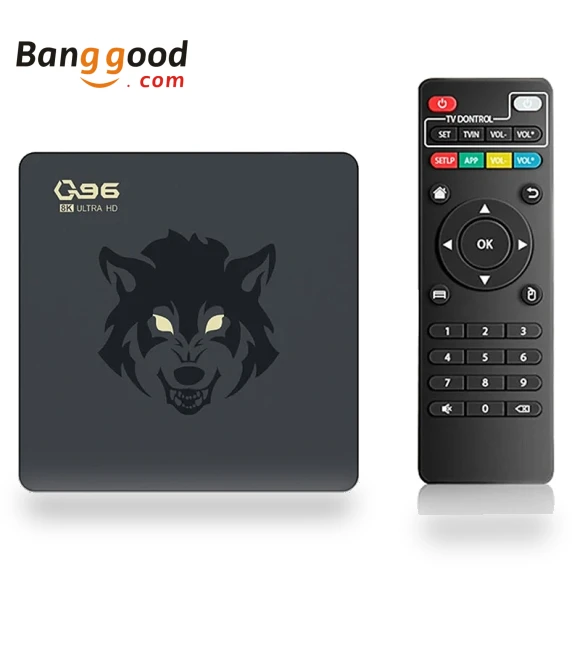 8K Android TV Box with 2GB RAM/16GB Storage — TVs by Q96