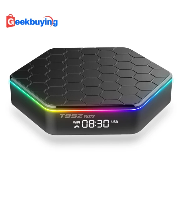 Android 12 TV Box with 2GB RAM, 16GB ROM, Dual-Band WiFi 6 — TVs by T95Z