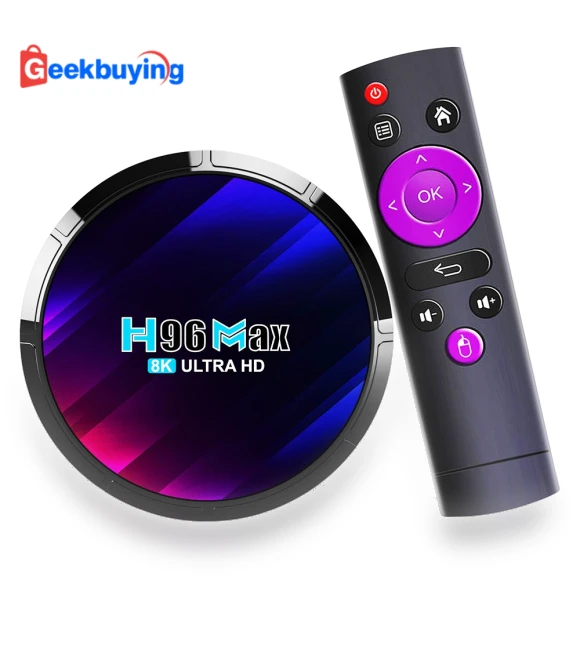 Android 13 TV Box with 8K Output & WiFi 6 — TVs by H96