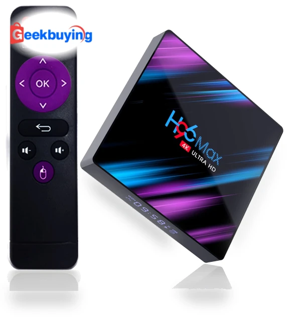 Android 9.0 TV Box with Dual-Band WiFi — TVs by H96