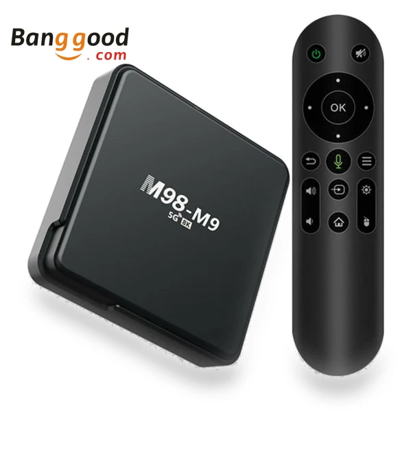 Android TV Box 4K with Dual Band WiFi — TVs