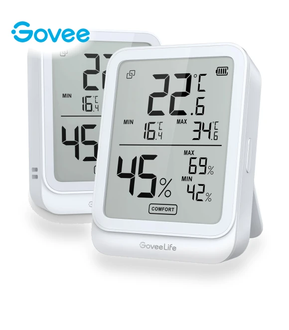 Bluetooth Hygrometer Thermometer (2 Pack) — Thermostats by Govee