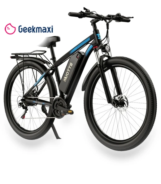 C29 Electric Mountain Bike with Rear Rack — Bikes by DUOTTS