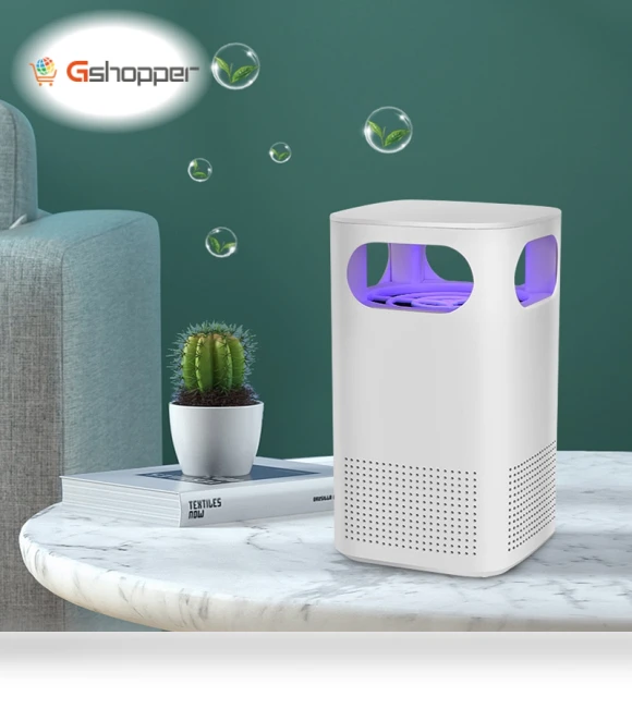 Compact Desktop Air Purifier with Negative Ion Technology — Air Purifiers