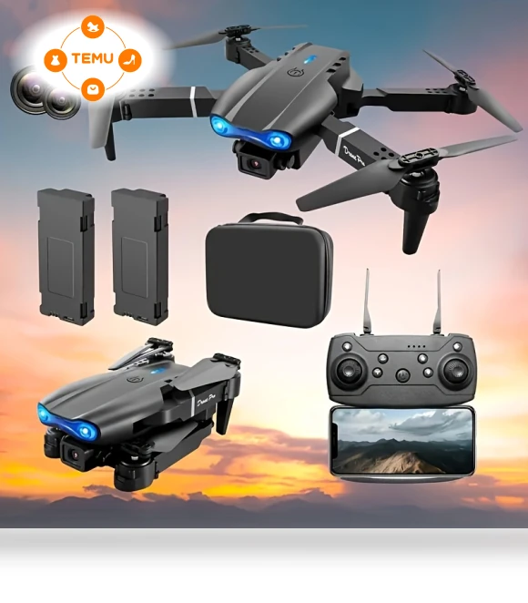 Dual Camera Foldable Quadcopter with Altitude Hold — Robots and Drones by SOAMOEU