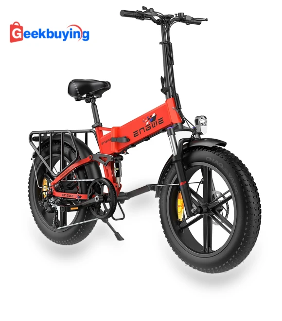 Engine X Folding Electric Bike with Fat Tires — Bikes by ENGWE