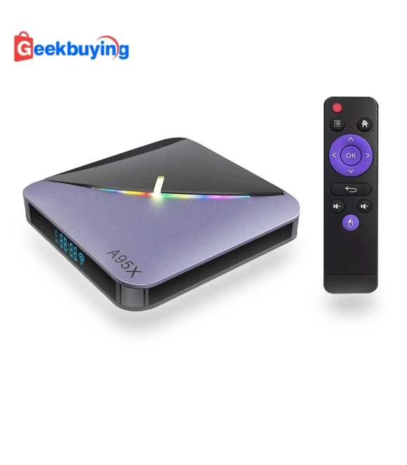 F3 Air II 4K Android TV Box с RGB подсветкой — Телевизоры by A95X