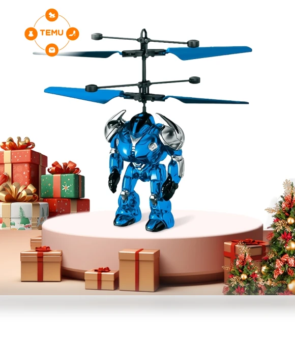 Flying Induction Aircraft Robot Toy — Entertainment Robots