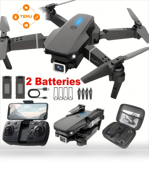 Foldable Dual Camera RC Drone with Brushless Motors — Robots and Drones