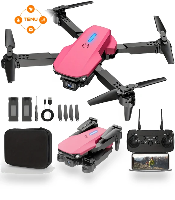 Foldable Mini RC Drone with Dual Cameras — Robots and Drones