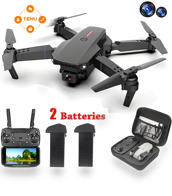 Foldable RC Drone with Dual Camera — Robots and Drones