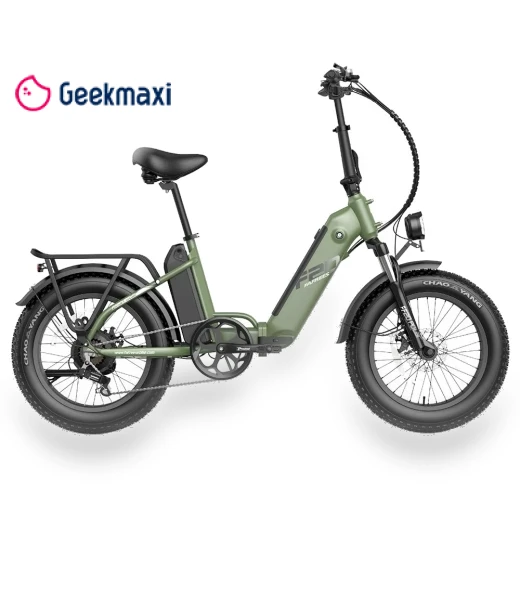 Foldable Step-through Trekking E-bike FF20 Polar — Bikes by Fafrees