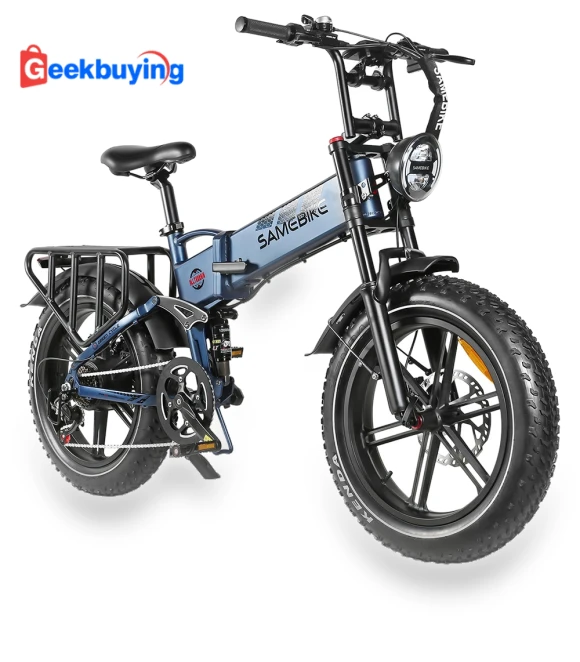 Folding Off Road E-bike with Fat Tires - 20 inch — Bikes by SAMEBIKE