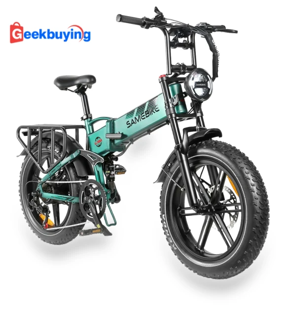 Folding Off-Road Fat Tire Electric Bike - 20 inch — Bikes by SAMEBIKE