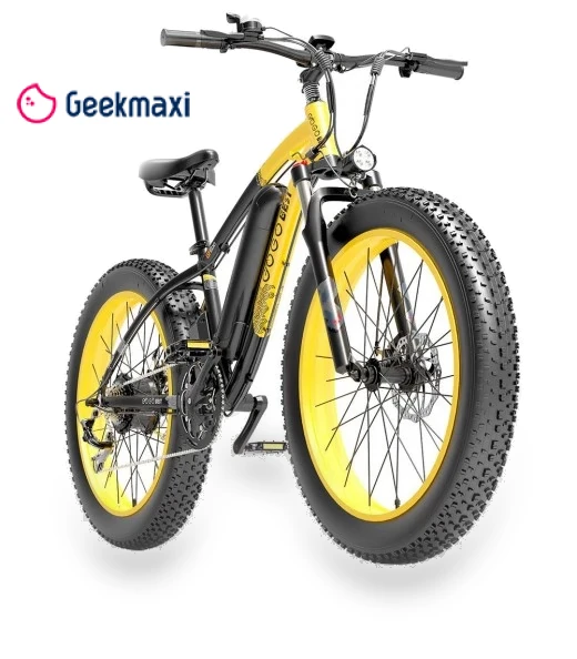 GF600 Fat Tire Electric Mountain Bike — Bikes by GOGOBEST