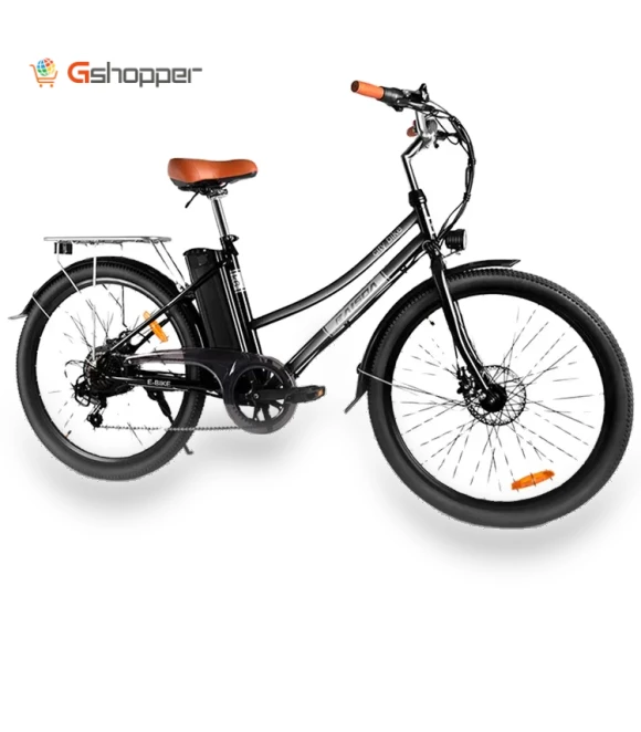 K6 Pro Electric City Bike 26" — Bikes by KAISDA