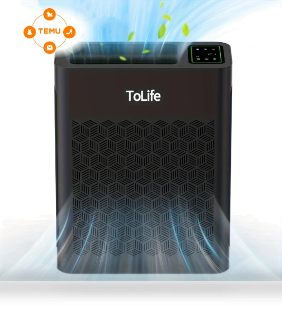 Large Room Air Purifier with PM2.5 Display and Auto Mode — Air Purifiers by ToLife