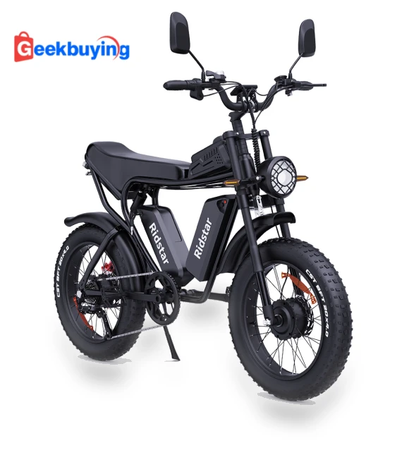 Q20 Pro Off-road Electric Bike with Fat Tires — Bikes by Ridstar