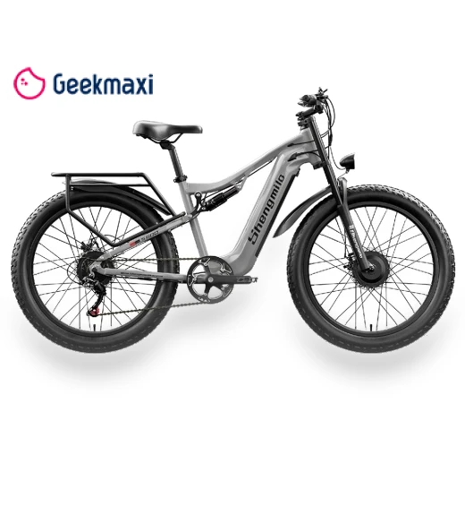 S600 MTB Electric Mountain Bike with Dual 1000W Motors — Bikes by Shengmilo