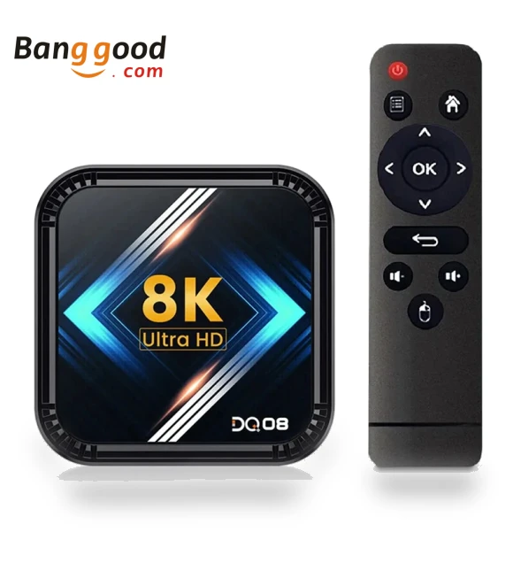 Smart TV Box with 8K Support and Voice Remote — TVs by DQ08