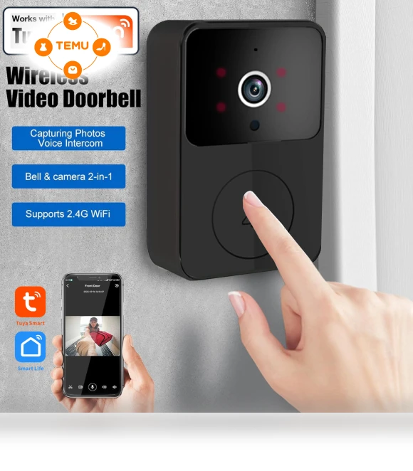 Smart Video Doorbell with HD Camera — Doorbells