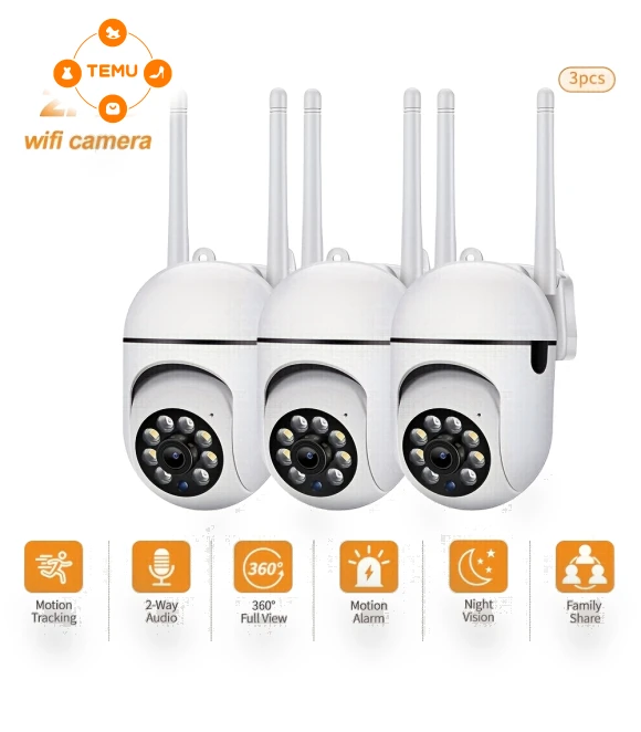 Smart WiFi Security Camera 1080p — Cameras