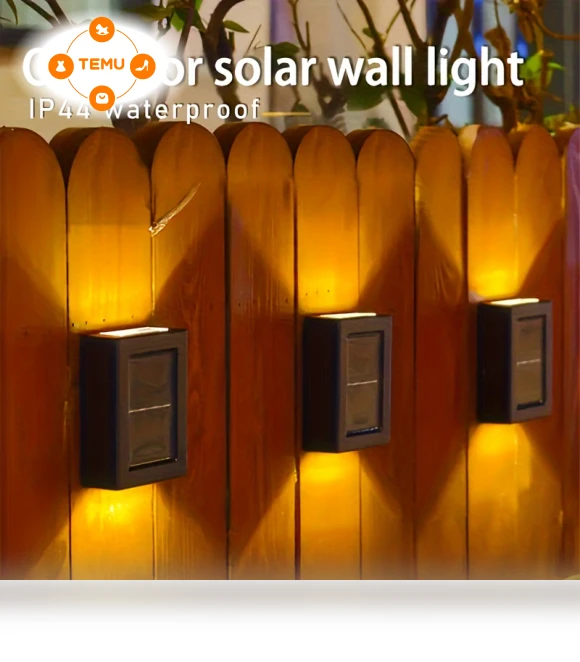 Solar Up Down Wall Light with Motion Sensor — Portable Power Stations