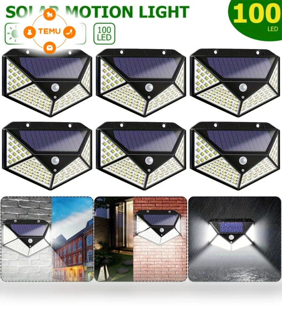 Solar Wall Light with Motion Sensor — Portable Power Stations