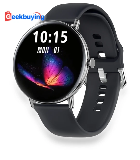 Waterproof Sports Smartwatch with Health Monitoring - Black — Smartwatches and Fitness Trackers