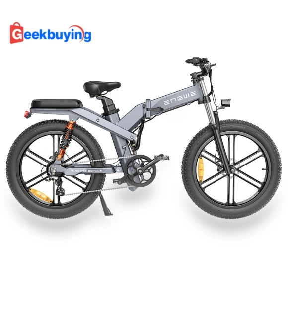 X26 All-Terrain Electric Bike with Fat Tires and Triple Suspension — Bikes by ENGWE