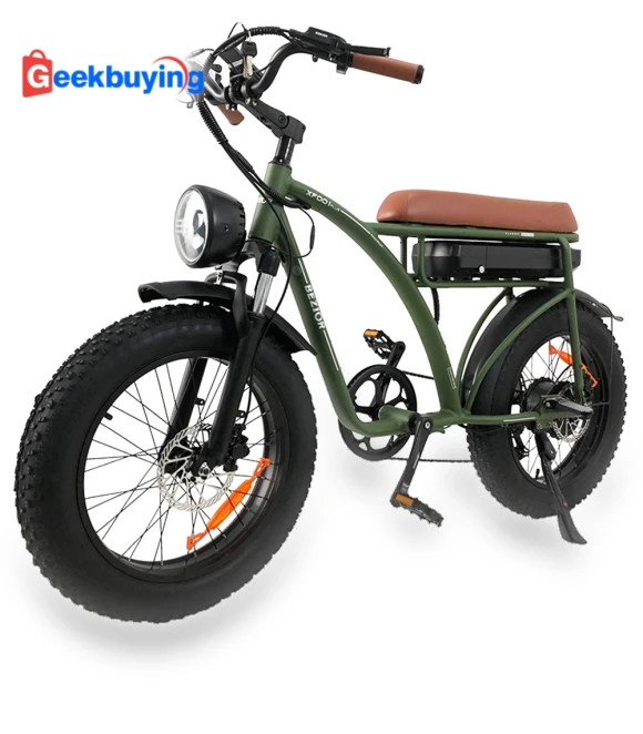 XF001 Plus Electric Mountain Bike 20" Fat Tire — Bikes by Bezior