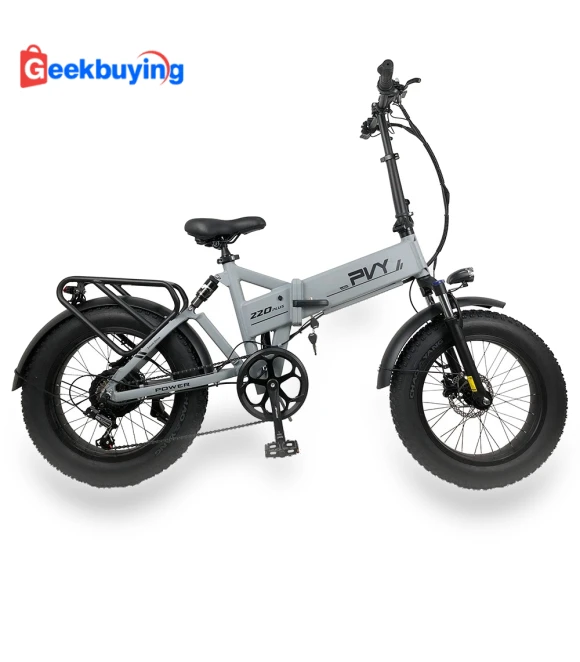 Z20 Plus Folding Electric Fat Tire Bike - 1000W Motor, 16.5Ah Battery — Bikes by PVY