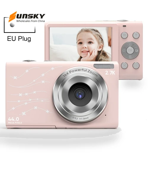 2.4-inch Digital Camera with 44MP and 16X Zoom — Accessories