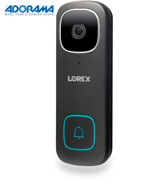 2K QHD 2-Way Wired Video Doorbell with Person Detection — Doorbells by Lorex