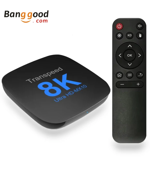 Android 13.0 TV Box with 8K Video Support — TVs by Transpeed